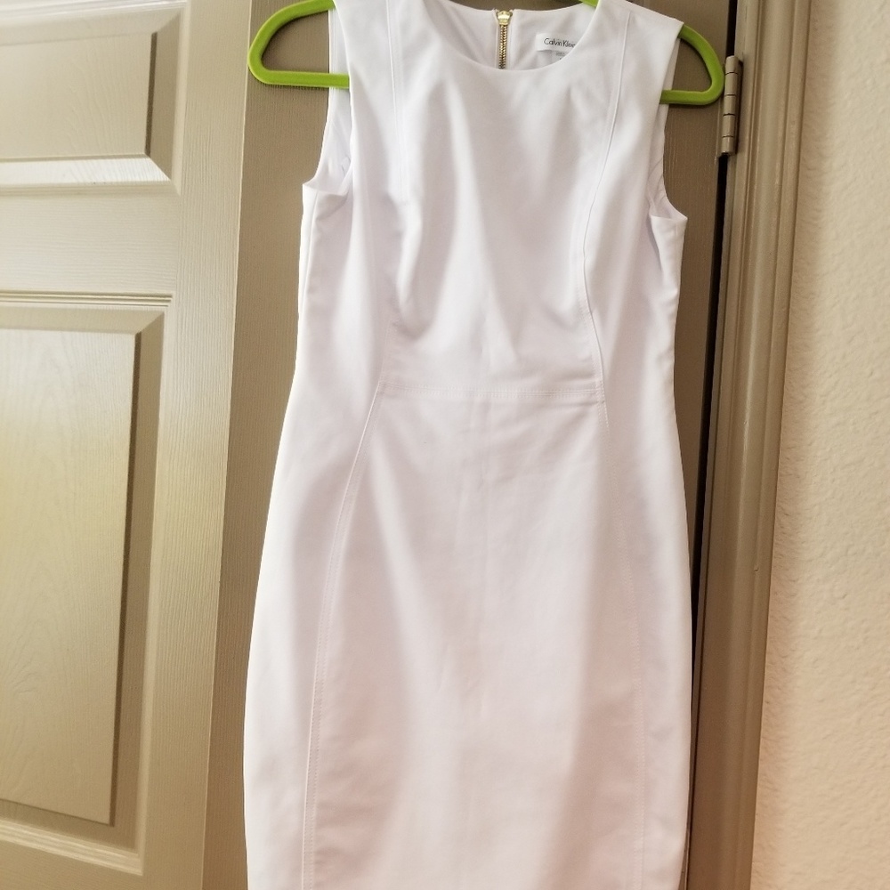 White Sheath Dress